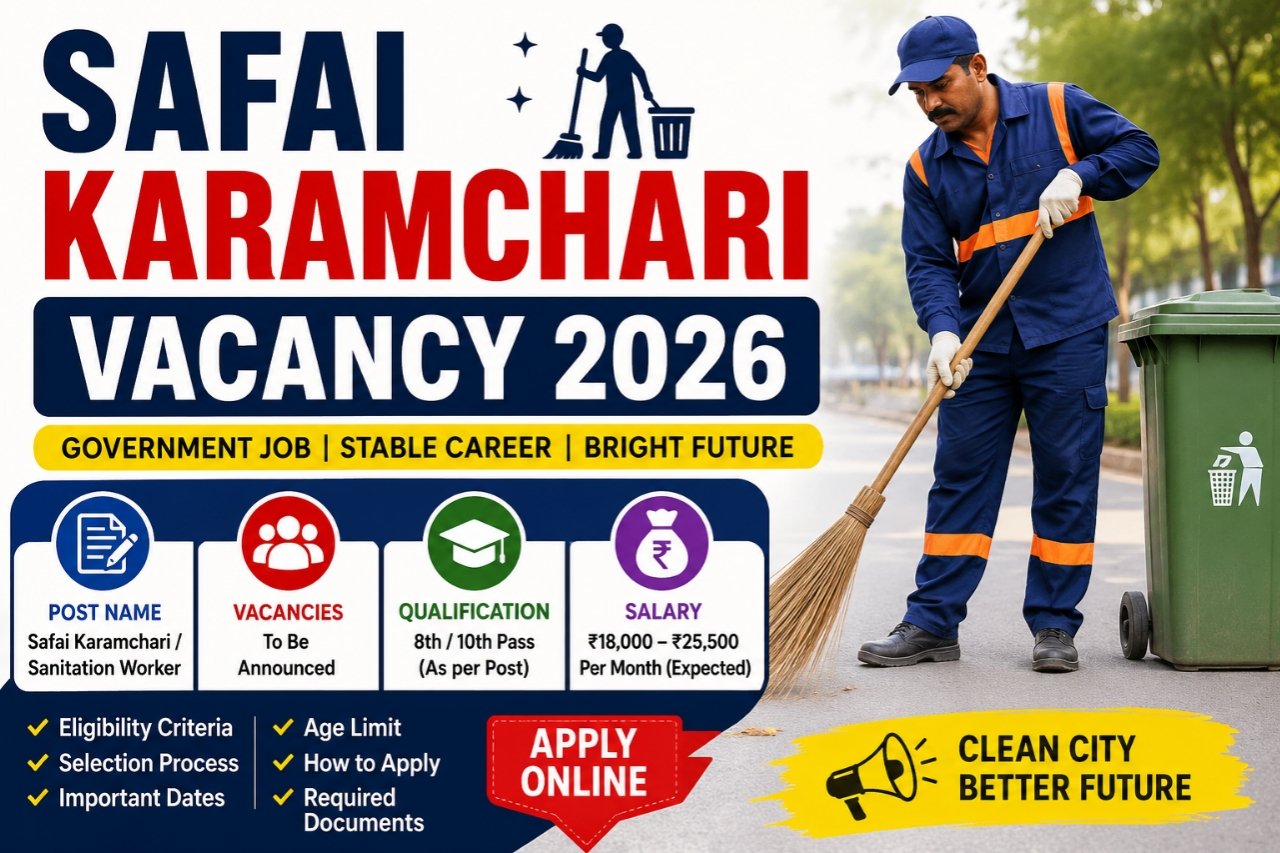 Safai Karamchari Vacancy 2026
