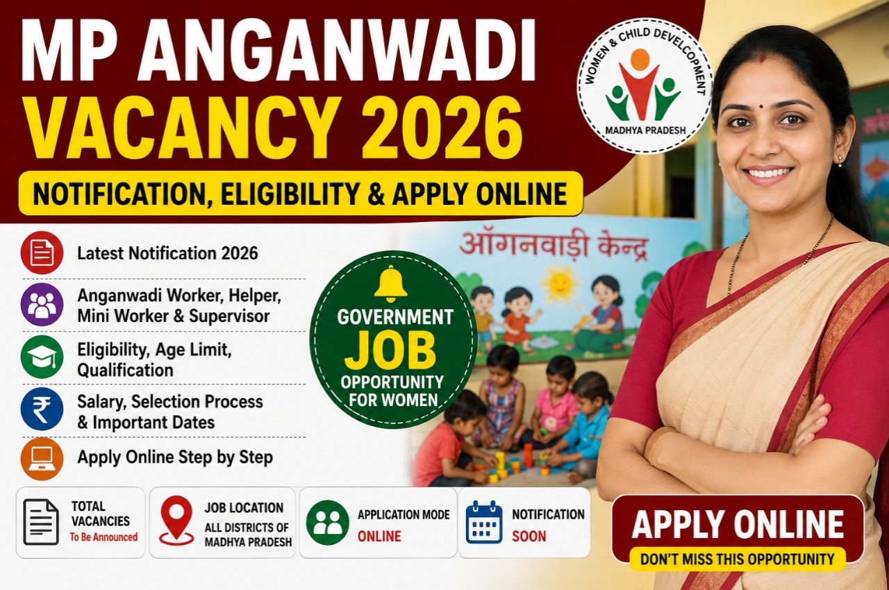MP Anganwadi Vacancy 2026
