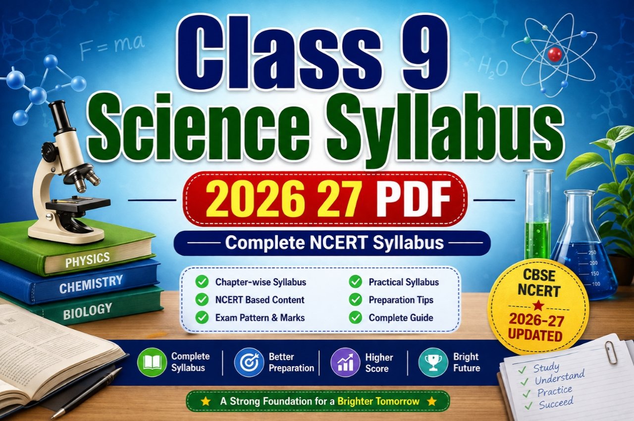 class 9 science syllabus 2026 27